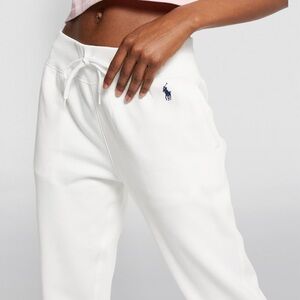 POLO by Ralph Lauren white joggers